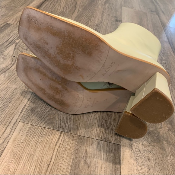 Alohas West Cape Green Leather Boots Women’s 39 8 / 8.5
Heel Spain - Picture 8 of 9